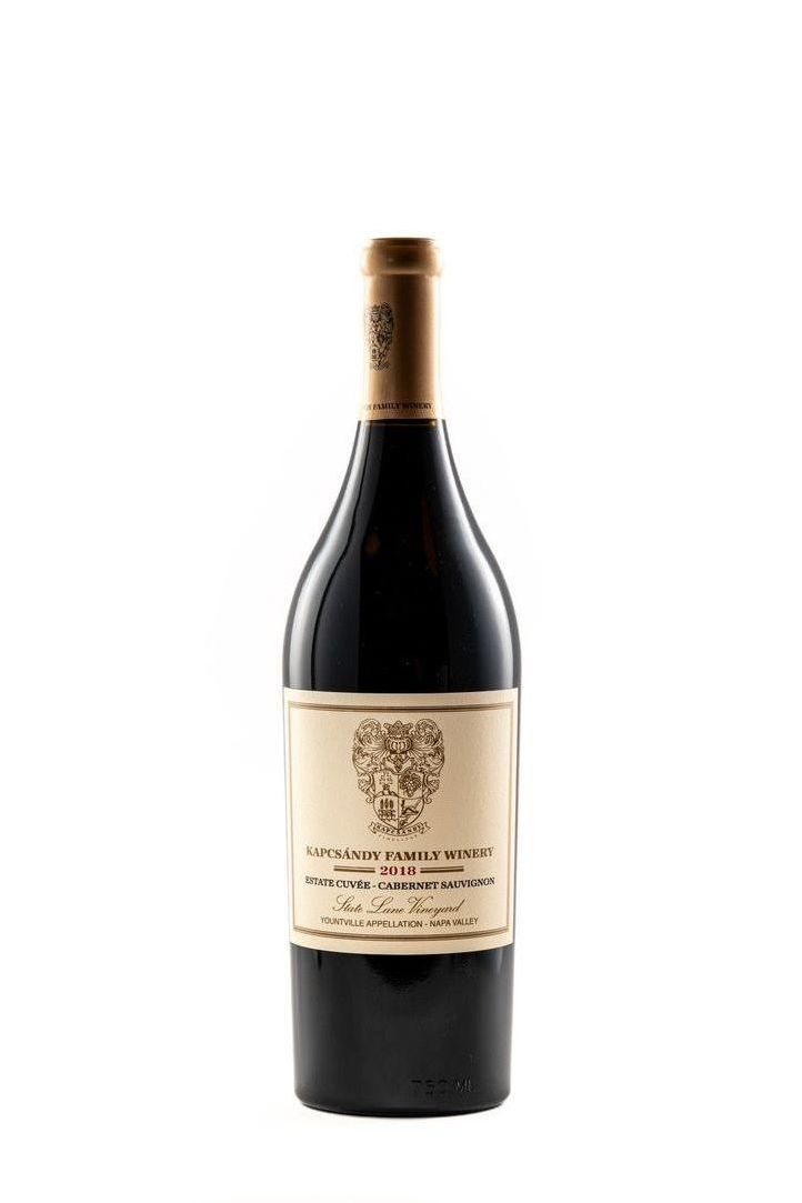 Kapcsandy Estate Cuvee State Lane Vineyard Cabernet Sauvignon Yountville 2018
