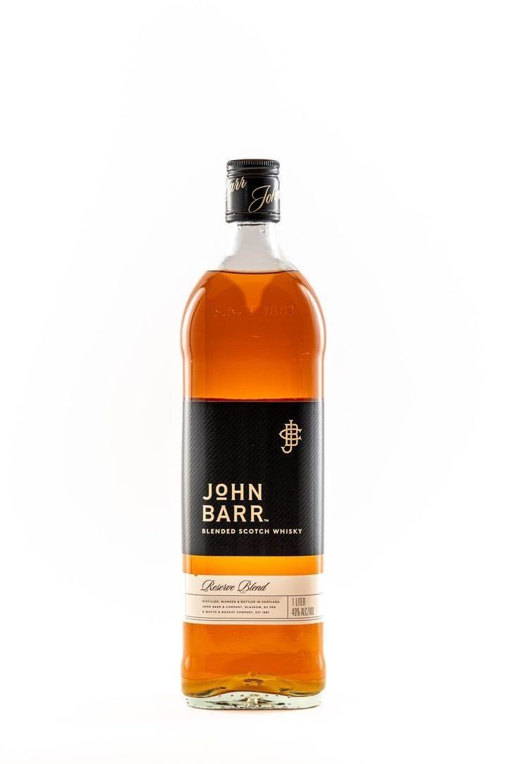 John Barr 'Reserve Blend' Blended Scotch Whisky 1L