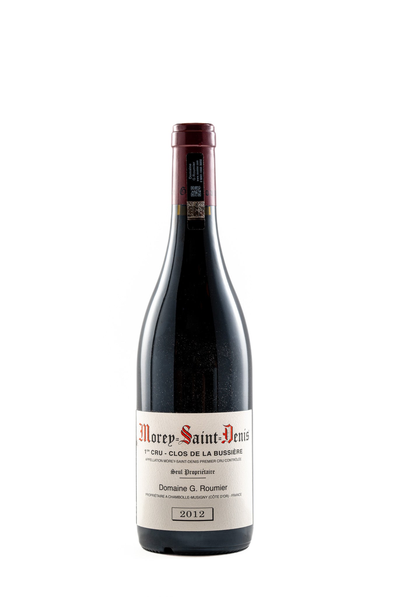 Roumier Morey Saint Denis 'Clos de la Bussière' 1er Cru 2012