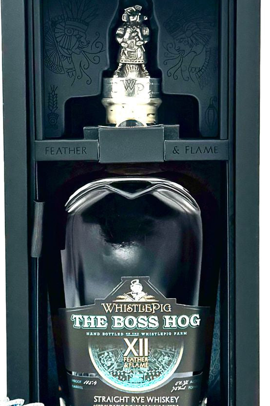 WhistlePig The Boss Hog XII Feather & Flame Straight Rye Whiskey