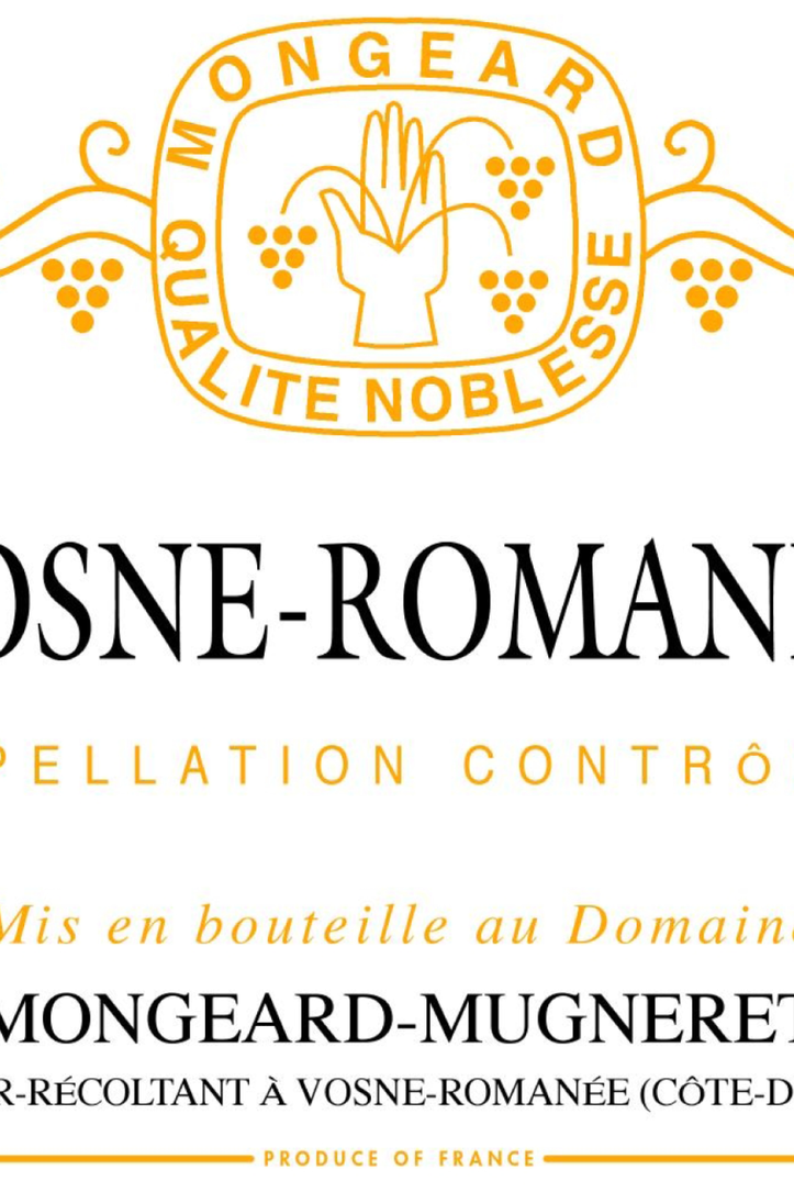 Domaine Mongeard-Mugneret Vosne-Romanee 2022