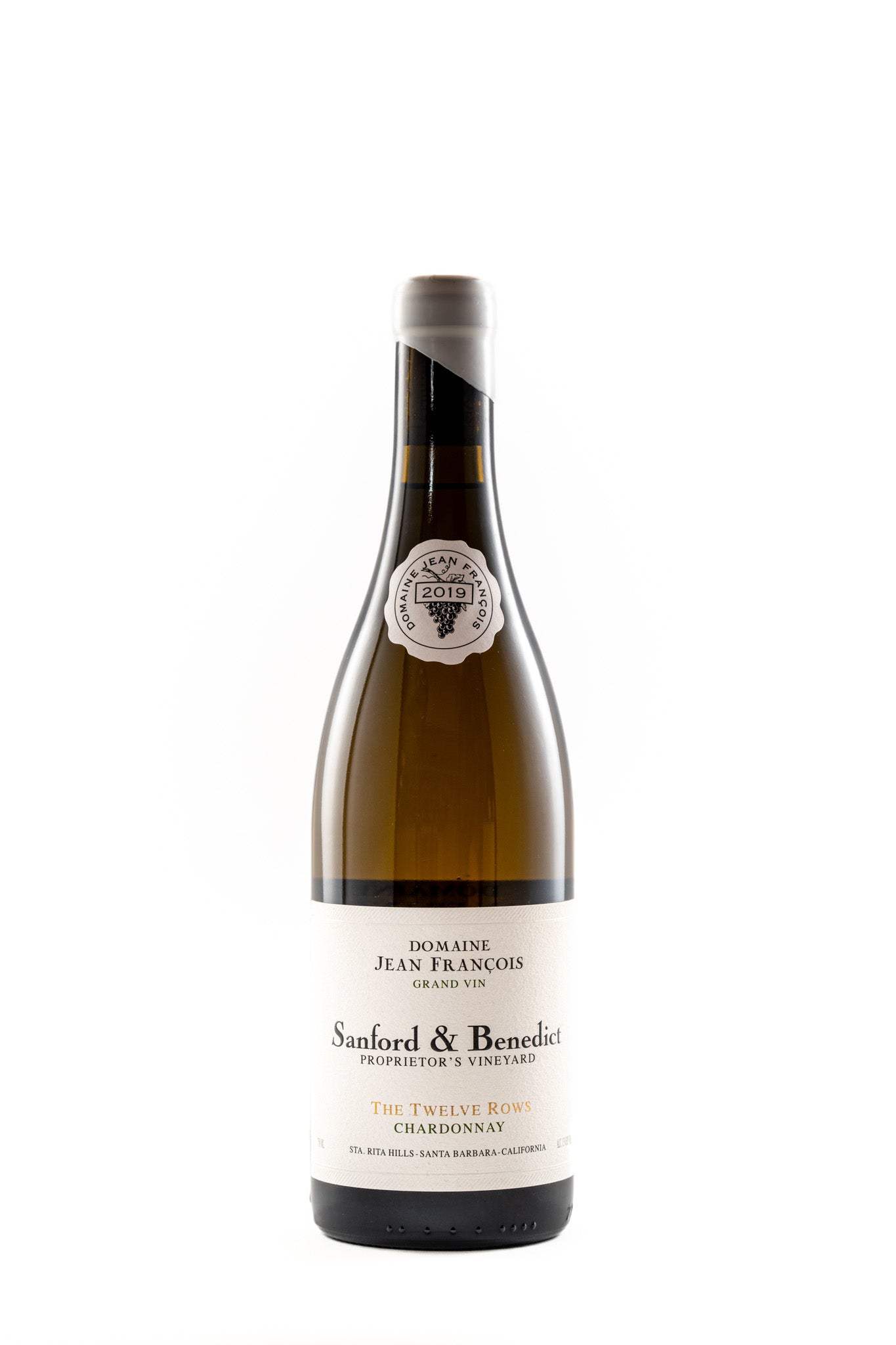 Jean Francois 'Twelve Rows' Sanford and Benedict Vineyards Chardonnay 2019