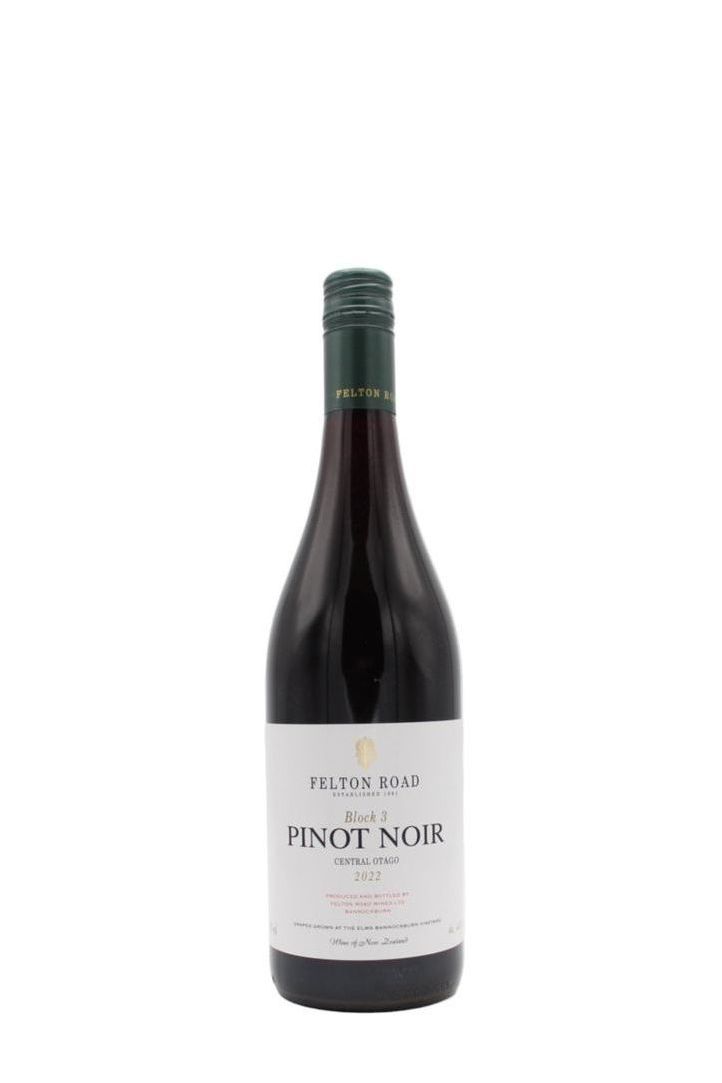 Felton Road 'Block 3' Central Otago Pinot Noir 2022