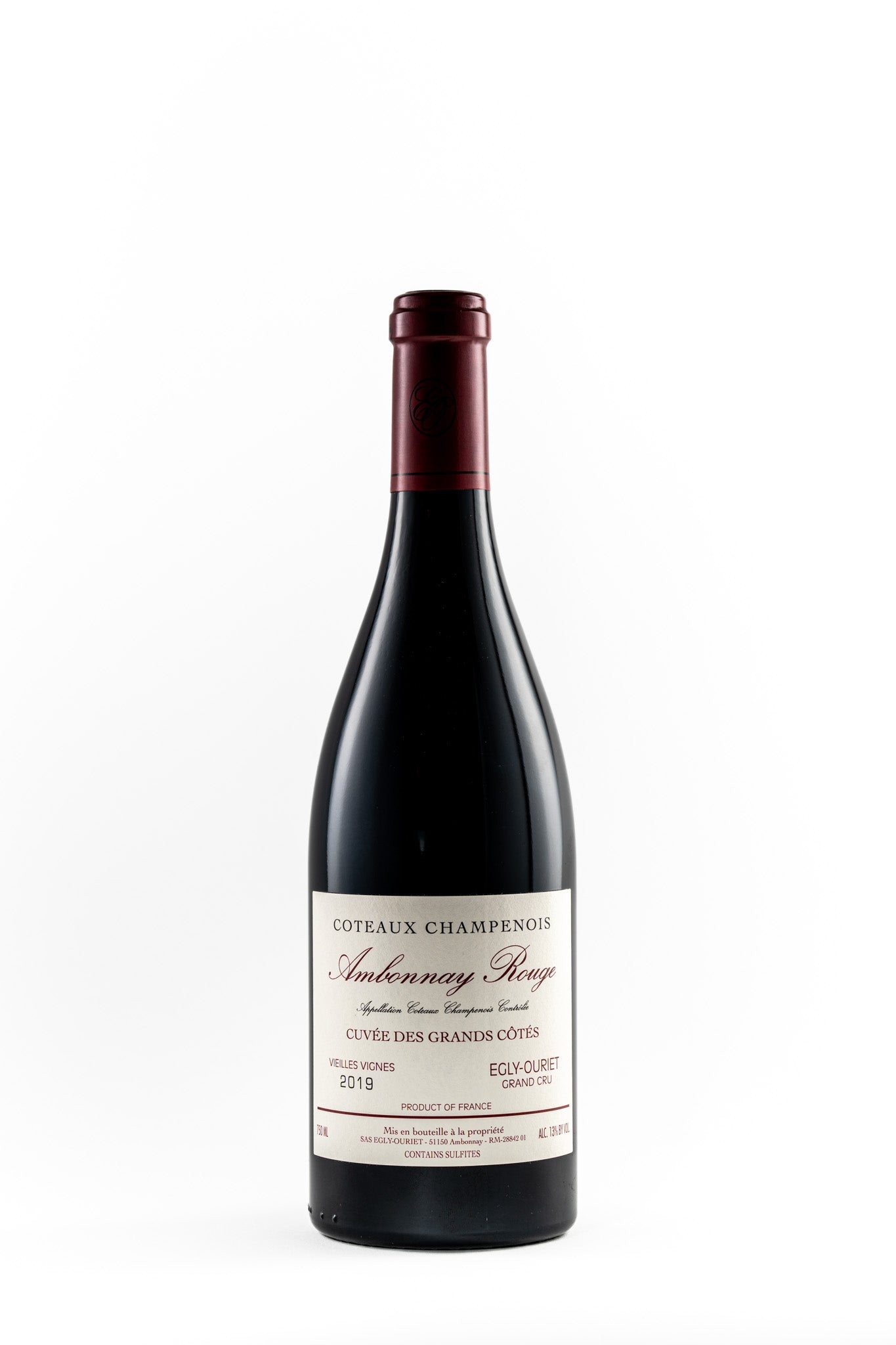 Egly-Ouriet 'Cuvee des Grands Cotes' Coteaux Champenois 2019