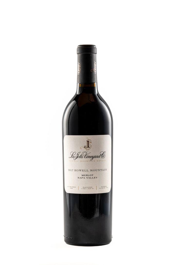 La Jota Howell Mountain Merlot 2017